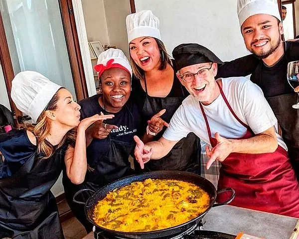 Paella Workshop with Bottomless Sangria in Central Madrid